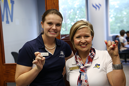 Blue and Gold Day is one of the ways potential students get a feel for what “Smaller. Smarter.” really is by visiting campus and learning more about the Texas Wesleyan experience. 